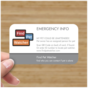 FPW Emergency card
